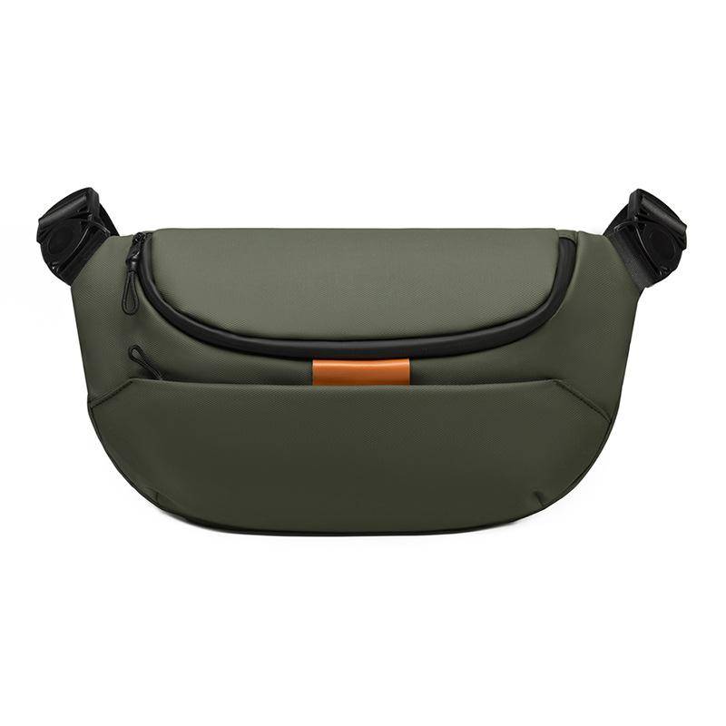 Herren Praktische und Einfach zum Ausgehen Schultertasche Lässige Schultertasche Modische Einfache Brusttasche Outdoor Vielseitige Brust-Umhängetasche grün von Joom DACH