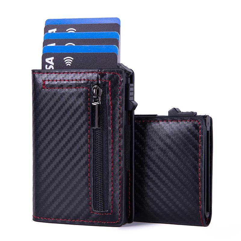 Herren Premium Multi-Karten Anti-Diebstahl, Anti-Demagnetisierung Kreditkartenetui von Joom DACH