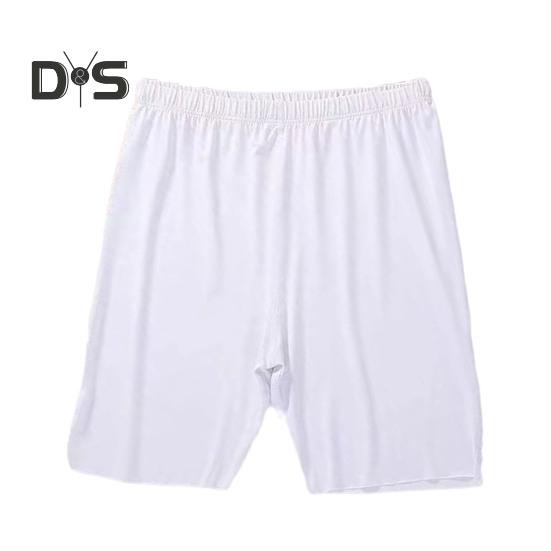 Herren-Pyjama-Shorts, elastische Taille, weich, atmungsaktiv, knielang, dünn, bequem, seidig, einfarbig, Stretch, Herren-Homewear-Hose 3XL weiß Herren-Pyjama-Shorts, elastische Taille, weich, atmungsaktiv, knielang, dünn, bequem, seidig, einfarbig, Stretch, Herren-Homewear-Hose 3XL weiß von Joom DACH
