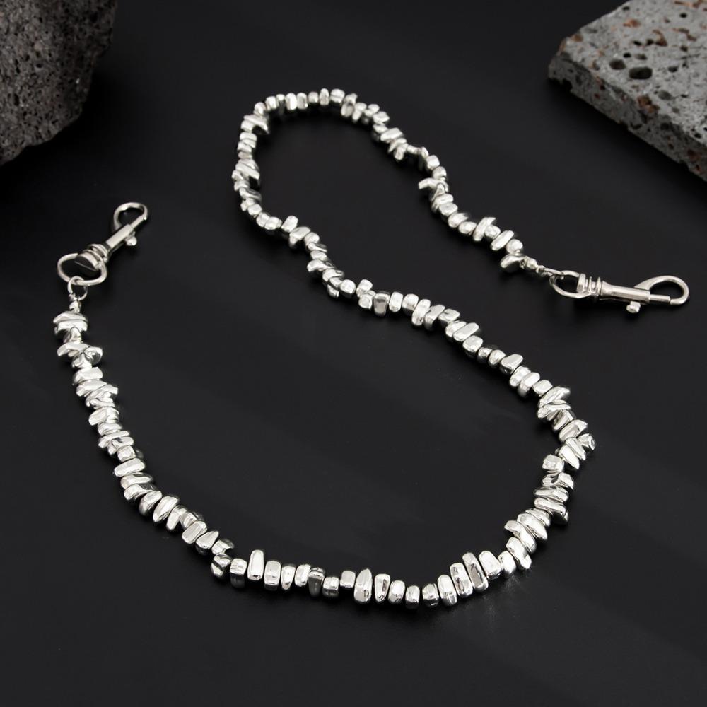 Herren Quastentasche Punk Taillenkette Handtaschenkette Hip Hop Rock Jeans Schlüsselanhänger Neu Herren Brieftaschenkette D von Joom DACH