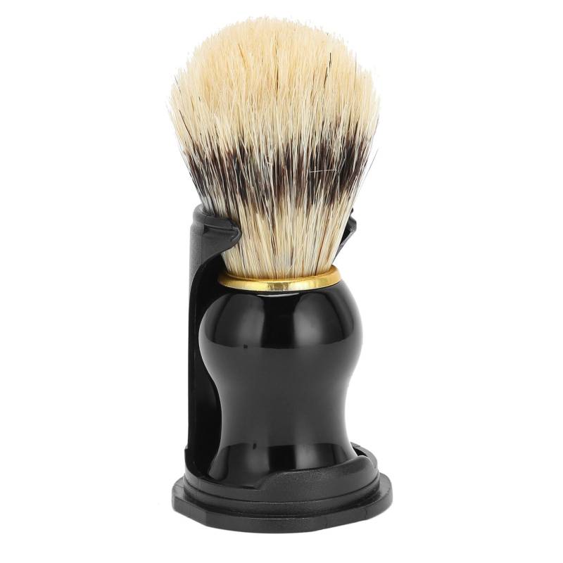 Herren Rasierpinsel Gesichtsreinigung Borste Weiches Haar Rasierpinsel mit Schwarzem Abtropfständer Halter Herren Rasierpinsel Gesichtsreinigung Borste Weiches Haar Rasierpinsel mit Schwarzem Abtropfständer Halter von Joom DACH