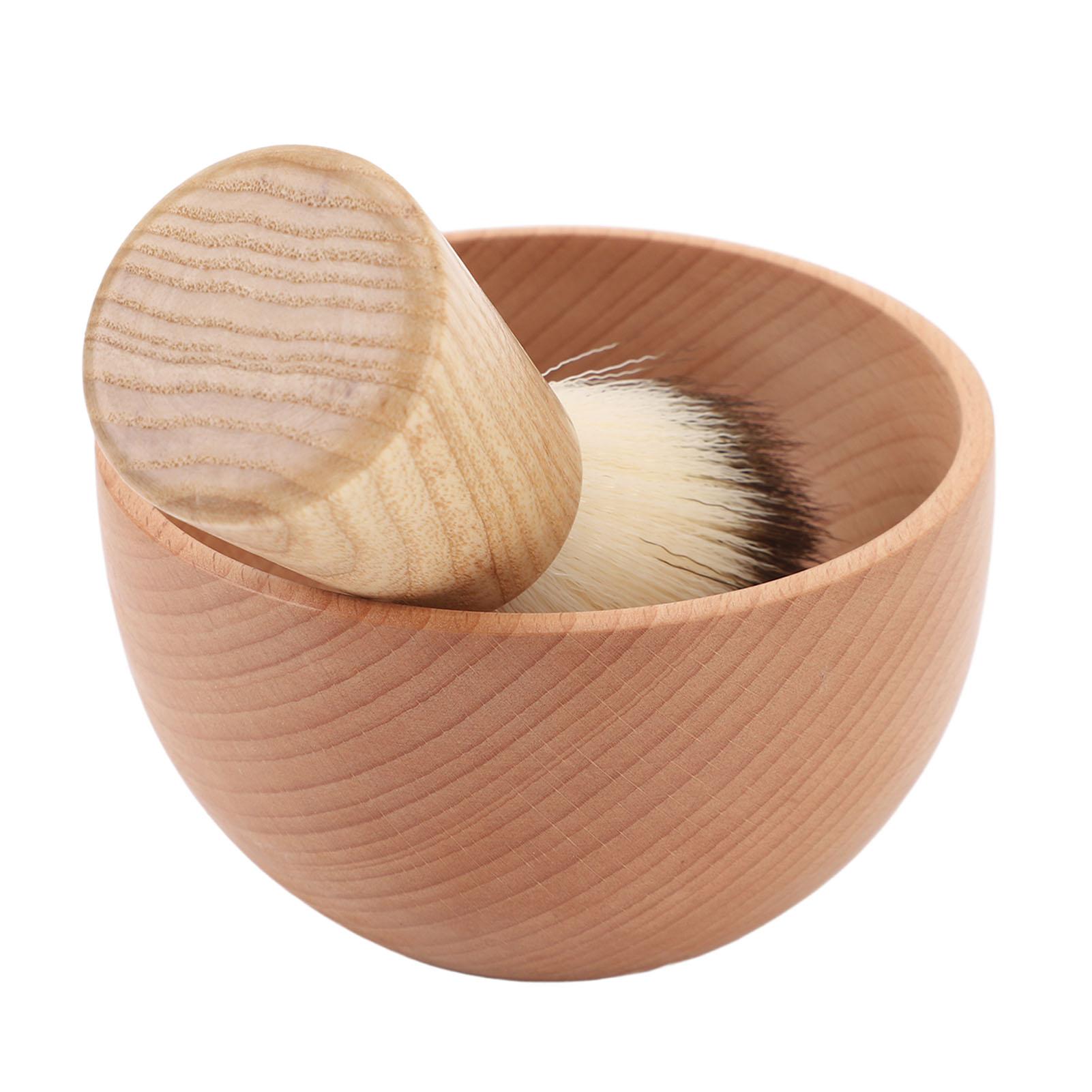 Herren Rasierpinsel Set Mehrzweck Weiche Borsten Leicht Tragbar Rasierpinsel Schale Set für von Joom DACH