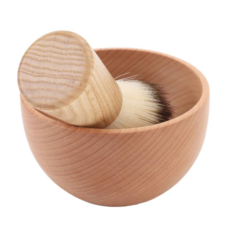 Herren Rasierpinsel Set Mehrzweck Weiche Borsten Leicht Tragbar Rasierpinsel Schale Set für von Joom DACH