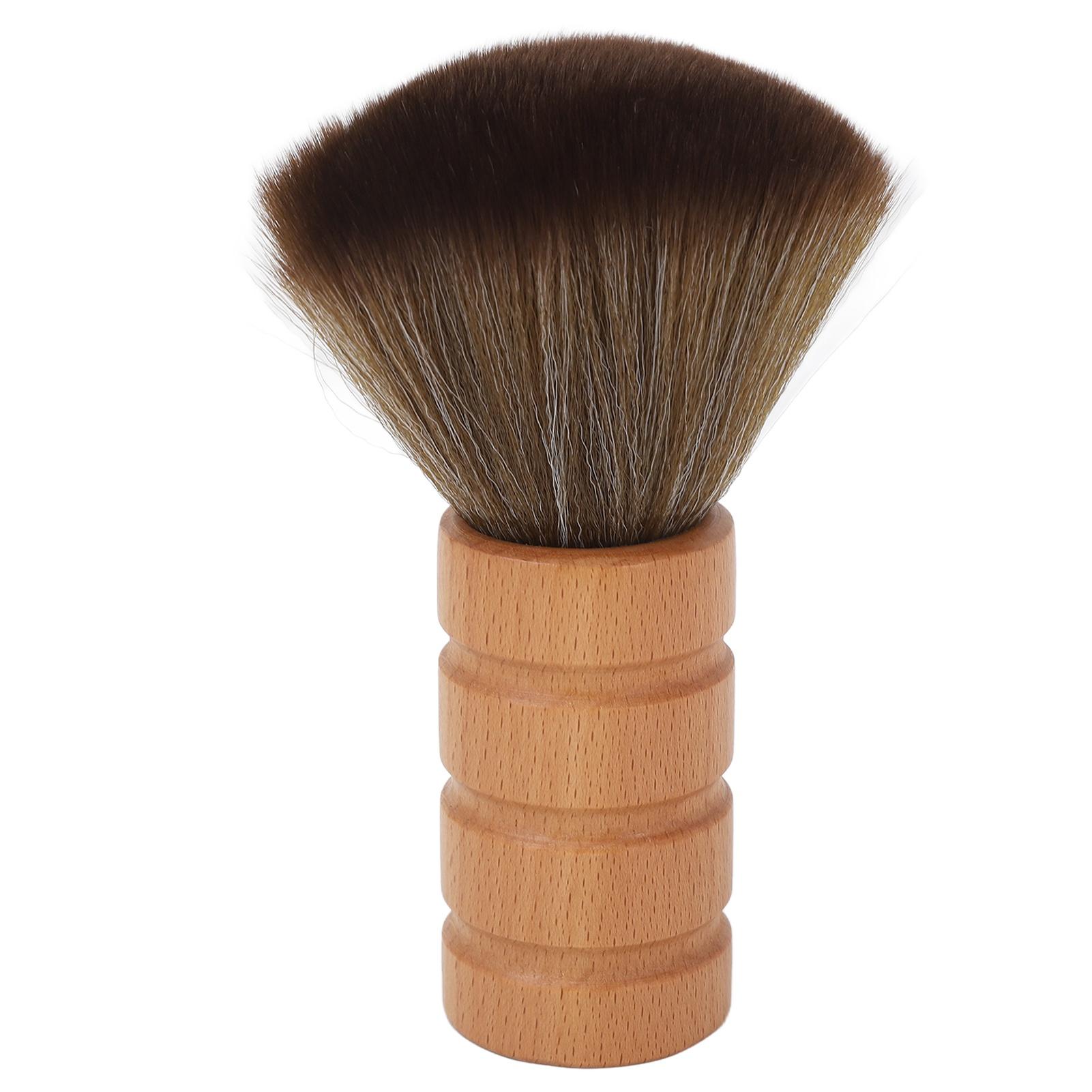 Herren Rasierpinsel mit Holzgriff Nylon Gebrochene Haarentfernung Flexibler Rasierschaumpinsel von Joom DACH