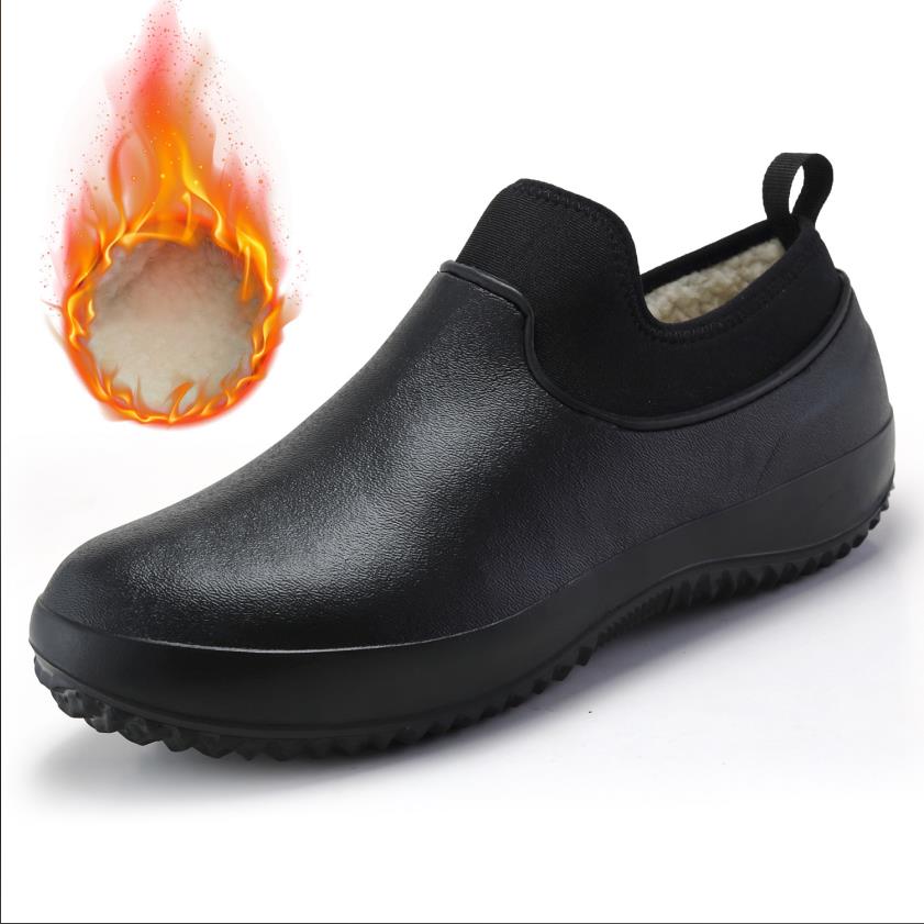 Herren-Regenschuhe in Übergröße, modische Low-Top-Regenstiefel, rutschfeste Angelschuhe, Küchenarbeitsschuhe, kurze Gummistiefel für Herren 42 von Joom DACH