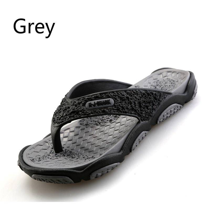 Herren Sandalen Hausschuhe Strand Flip Flops 43 graue von Joom DACH