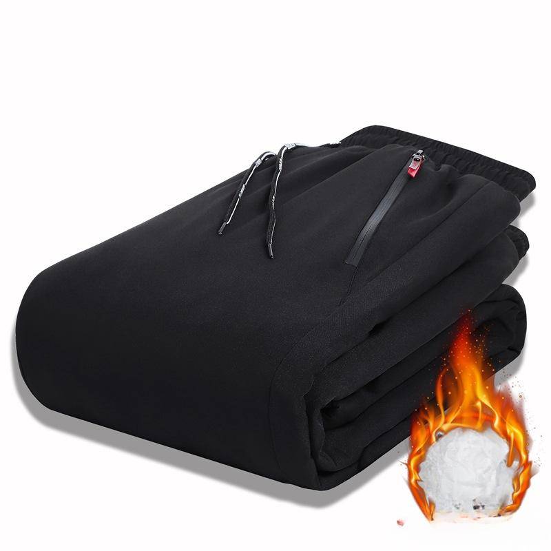 Herren Schnee Outdoor Warme Hose Herbst und Winter Verdickte Warme Hose mit Warmer Schicht Übergröße Sporthose 5XL von Joom DACH