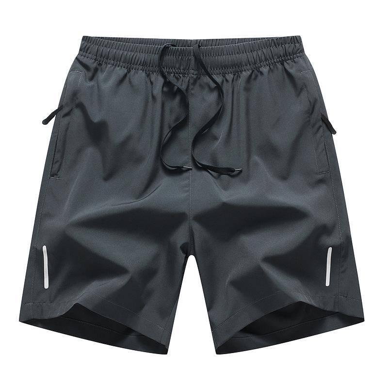 Herren Schnelltrocknende Eisseide Sportshorts - Atmungsaktiv, Locker, Lässig Sommer Fünf-Punkte-Design 4XL blau von Joom DACH