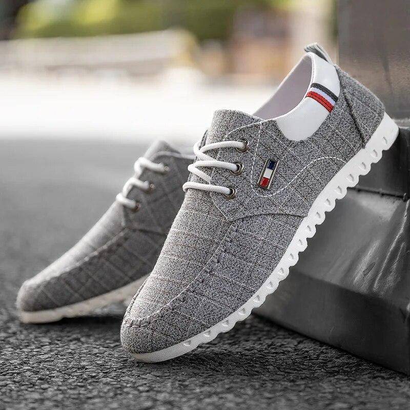 Herren Segeltuchschuhe Bequeme Vulkanisierte Schuhe Outdoor Casual Flache Schuhe Neue Leichte Wanderschuhe Zapatillas De Hombre 44 von Joom DACH