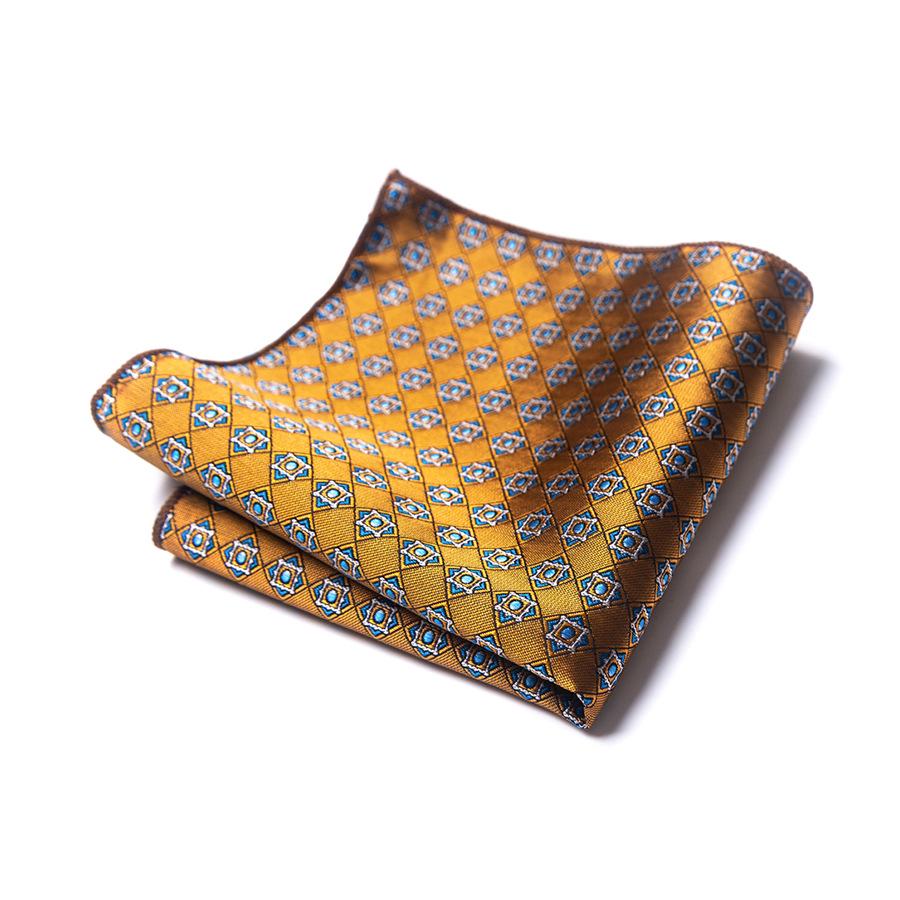 Herren Seide 1200-Nadel Hochdichte Einstecktuch von Joom DACH