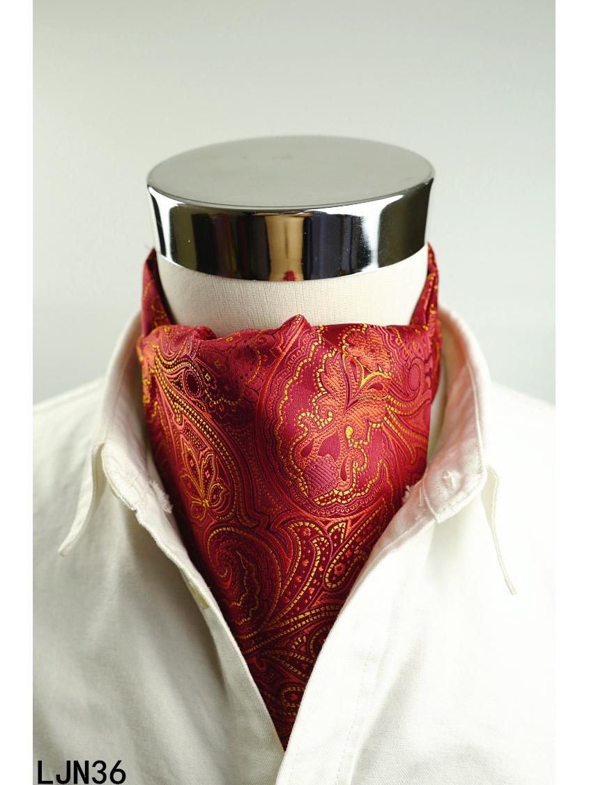 Herren Seide Gestreift Gepunktet Doppelseitiger Mode Schal 100-135CM von Joom DACH