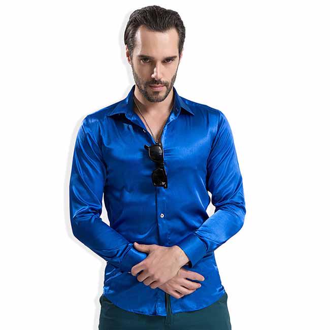 Herren Seidenhemd Langarm Hochzeit Party Bräutigam Lila Solides Bräutigam Satinkleid Hemd 40 blau Herren Seidenhemd Langarm Hochzeit Party Bräutigam Lila Solides Bräutigam Satinkleid Hemd 40 blau von Joom DACH