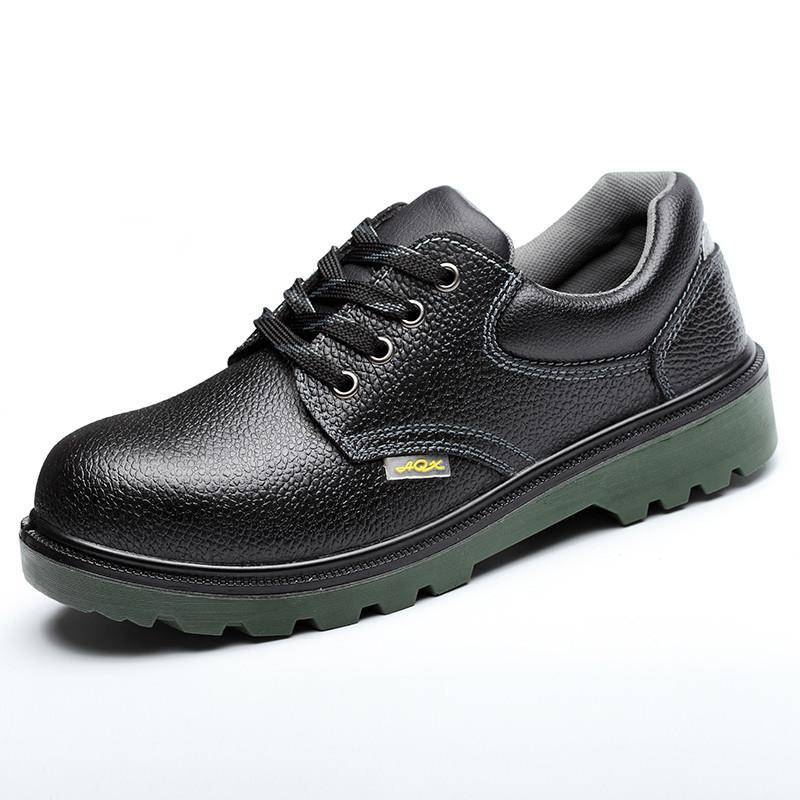 Herren Sicherheitsschuhe Echtes Leder Arbeitsstiefel Sommer Atmungsaktiv Unzerstörbar Damen Arbeits Sicherheits Turnschuhe 37 schwarz von Joom DACH