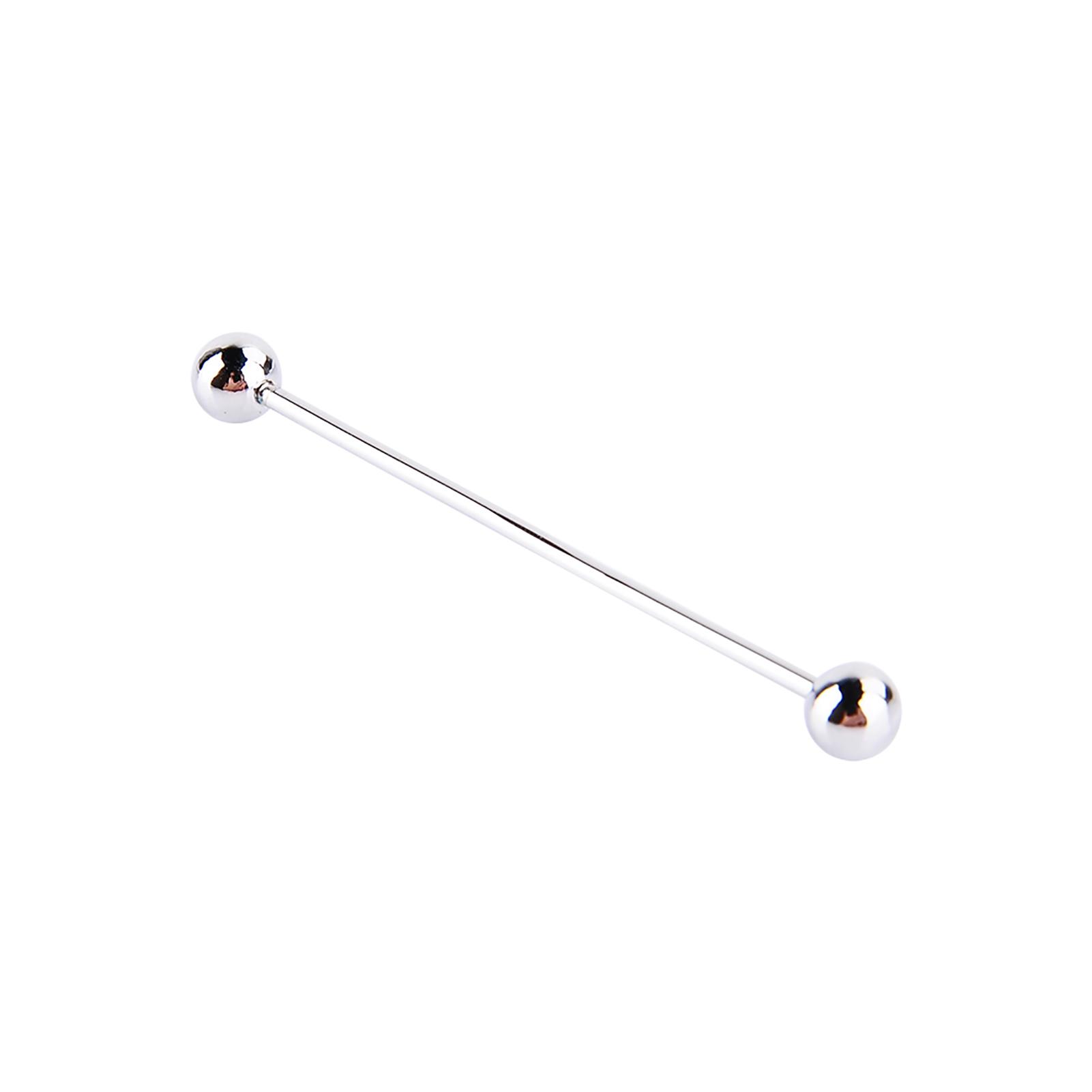 Herren Silber Überzogene Stahl Kragen Krawattennadel Stud Barbell Bar Clip Verschluss Brosche 6CM Herren Silber Überzogene Stahl Kragen Krawattennadel Stud Barbell Bar Clip Verschluss Brosche 6CM von Joom DACH