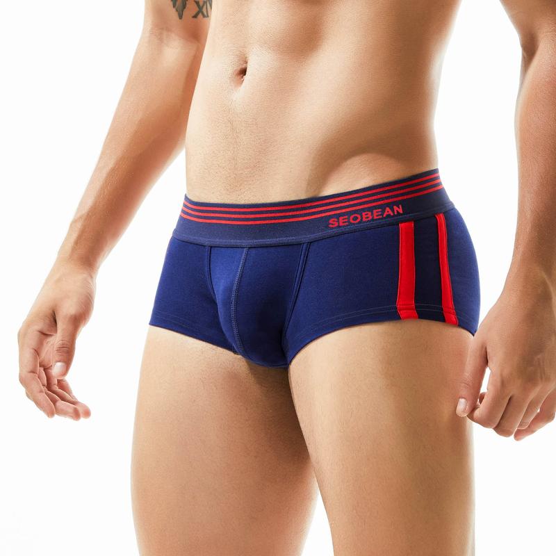 Herren Slips Herren Unterwäsche Boxershorts Sportunterwäsche Niedrige Taille Bequem Herren Boxershorts Unterhosen L von Joom DACH