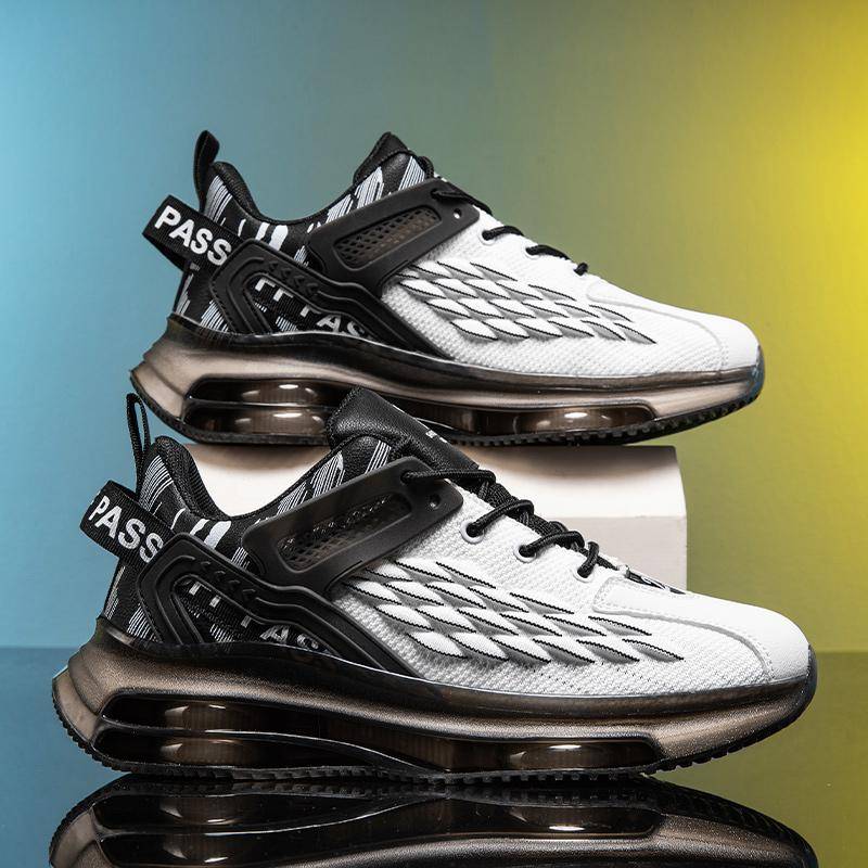 Herren-Sneaker Stilvoll Bequem Lässige Sneaker Atmungsaktiv Dämpfung Plateau-Schuhe Schuhe für Herren Gute Qualität Tenis Masculino 47 von Joom DACH