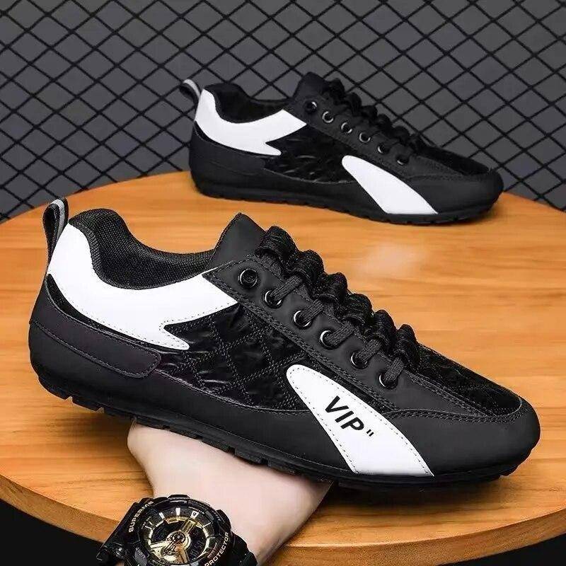 Herren Sneakers Neue Mode Casual Low Top Schuhe Leichte Männer Schuhe Mode Trend Outdoor Wanderschuhe Tenis Masculino 40 von Joom DACH