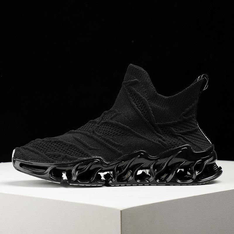 Herren Sock Blade Laufschuhe für Herren Sommer Atmungsaktive Sportschuhe High Street Sneakers Herren Rutschfeste Freizeit Wanderschuhe Männlich 46 von Joom DACH