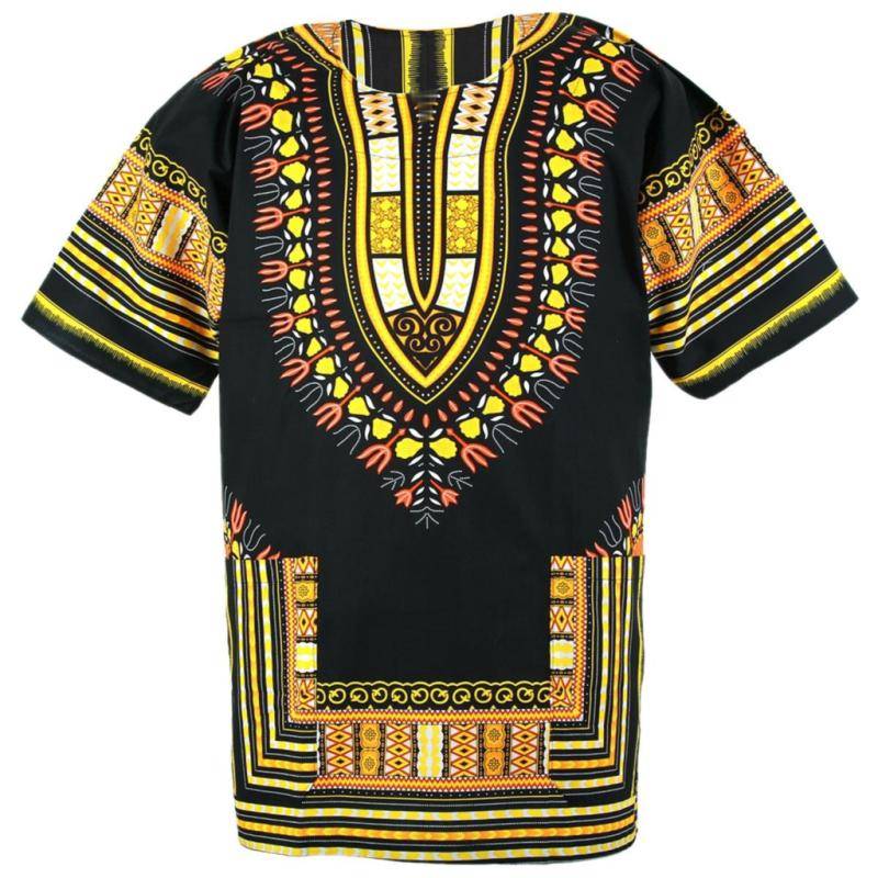 Herren Sommer Culture of Africa 3D bedrucktes Kurzarm-T-Shirt bequemes Oversize-Oberteil 3XL von Joom DACH