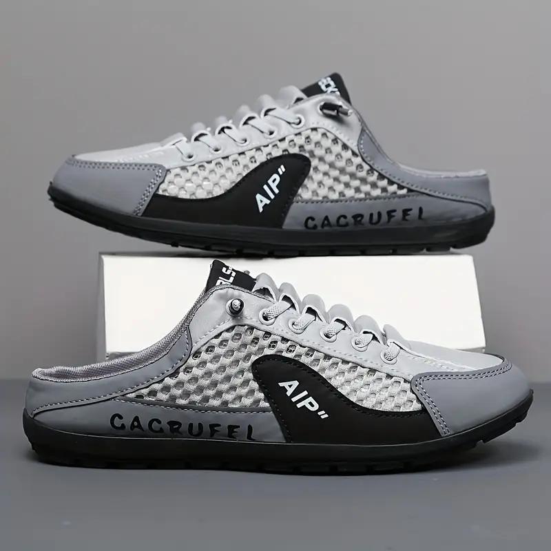 Herren Sommer Mesh Slip-On Casual Fashion Schuhe - Leichte, atmungsaktive All-Match-Slipper 47 von Joom DACH