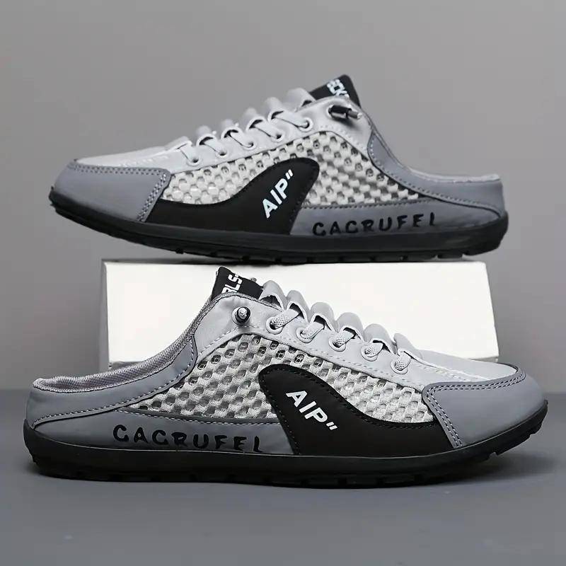 Herren Sommer Mesh Slip-On Casual Fashion Schuhe - Leichte, atmungsaktive All-Match-Slipper 47 von Joom DACH