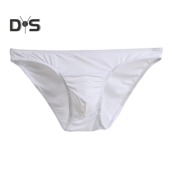 Herren Sommer Slips 3D U-konvex Low Rise U-konvex Dünne Höschen Einfarbig Dreidimensionale Beutel Unterwäsche 2XL weiß von Joom DACH