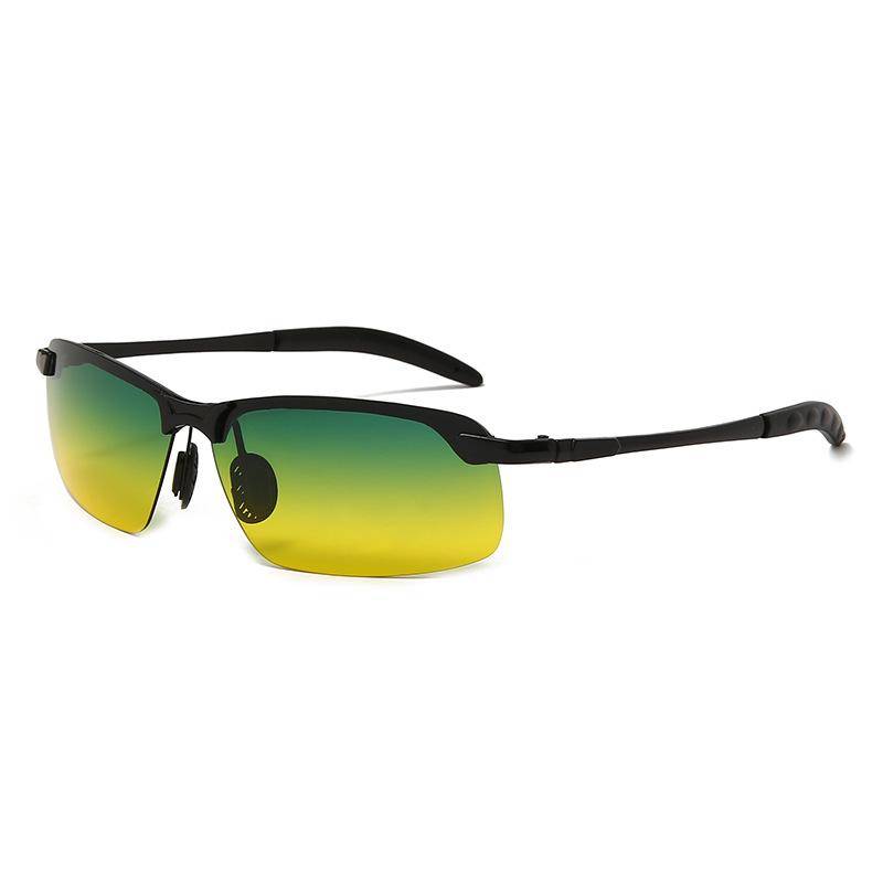 Herren Sonnenbrille Tag Nacht Duale Nutzung Sicherheit Fahren Nachtsicht Brille Leichtgewicht Sport Sonnenbrille nicht polarisierte Brille von Joom DACH