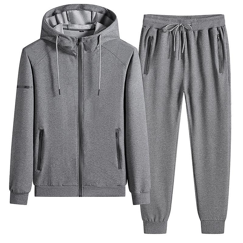 Herren Sportbekleidung Modischer Hoodie und Hose Herren Joggingbekleidung Modischer Hoodie Anzug XL von Joom DACH