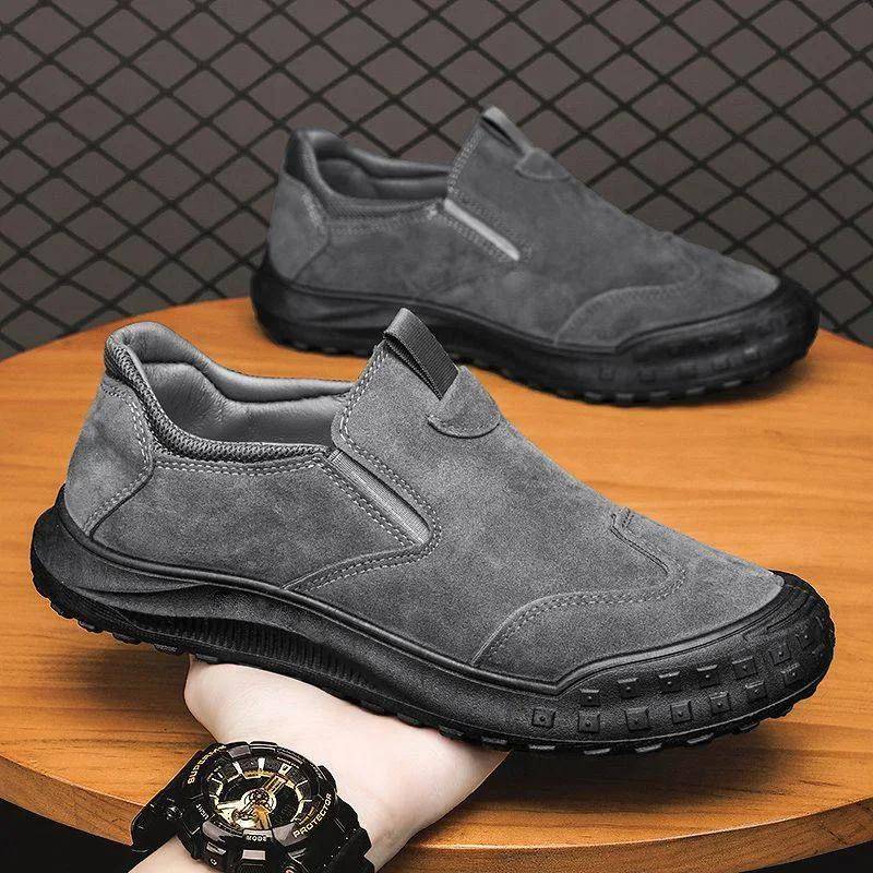 Herren Sportschuhe Neue Mode Retro Anti Rutsch Outdoor Klettern Arbeitsschuhe Leichte Trend Freizeitschuhe Urlaub 45 von Joom DACH