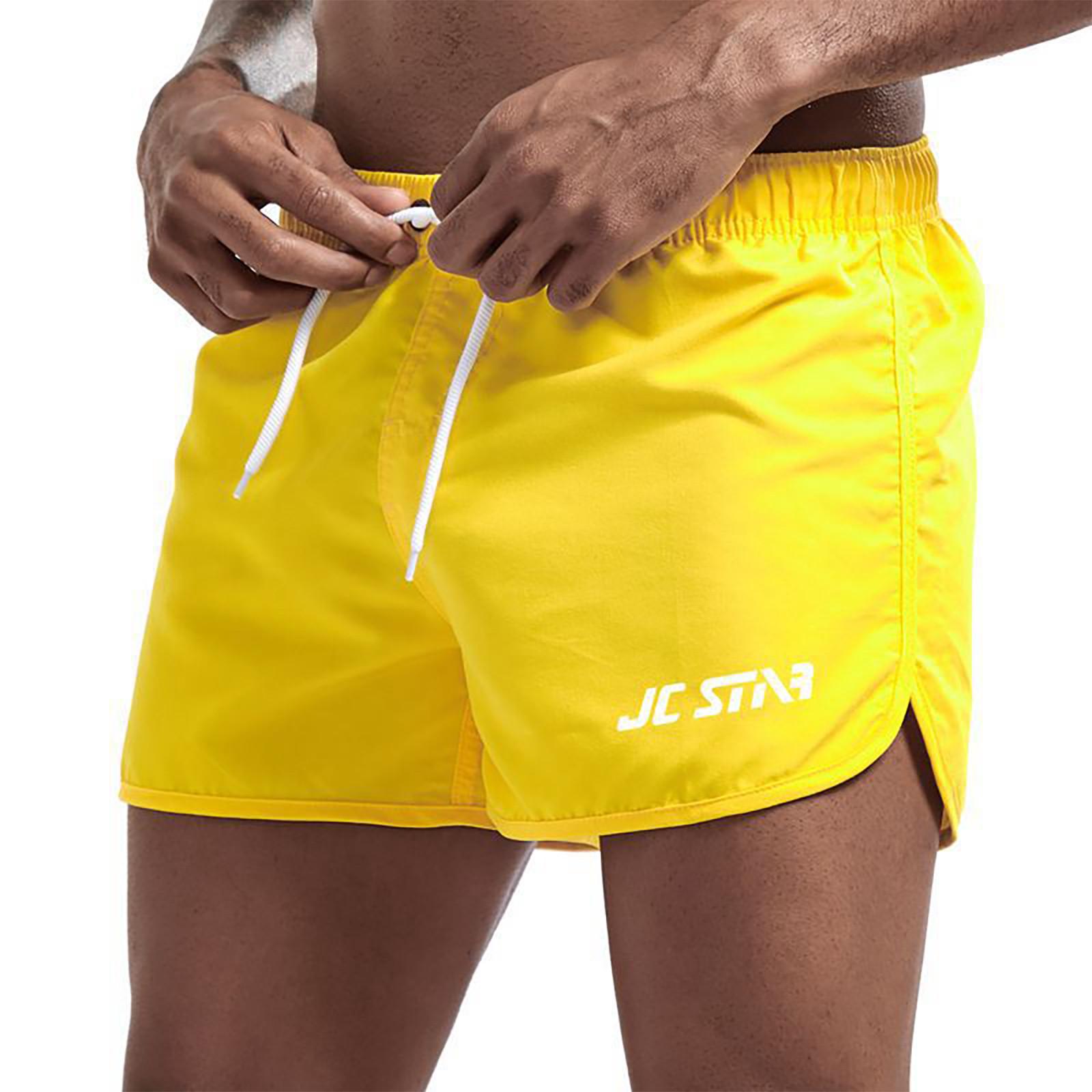 Herren Strand Casual Strandhose Bedruckte wasserdichte Fünf-Hosen-Badeshorts Shorts XXL gelb Herren Strand Casual Strandhose Bedruckte wasserdichte Fünf-Hosen-Badeshorts Shorts XXL gelb von Joom DACH