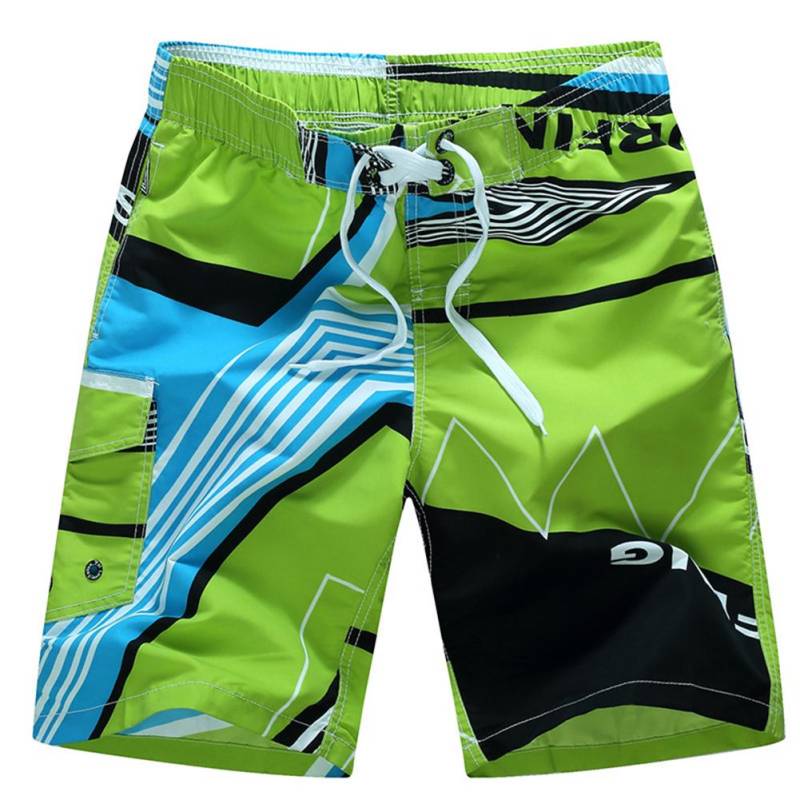 Herren Strandfarbe Kordelzug Shorts Hosen Badeblock Badehose XXXXXXL grün von Joom DACH