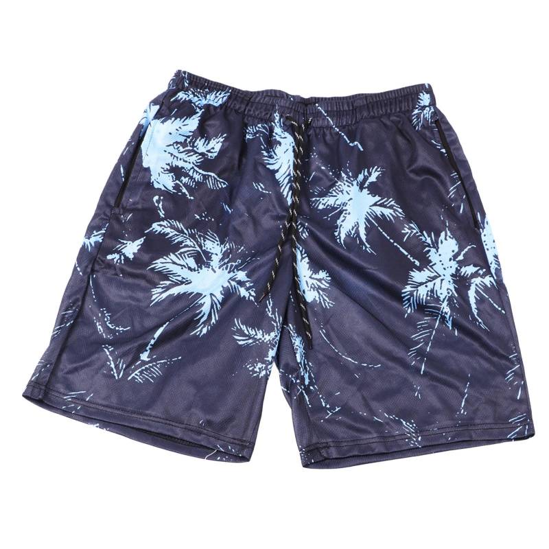 Herren Strandhose Atmungsaktiv Schnelltrocknend Bequem Locker 3D-Bedruckte Badeshorts für Pool Surfen L(for 6.5-9kg) blau von Joom DACH