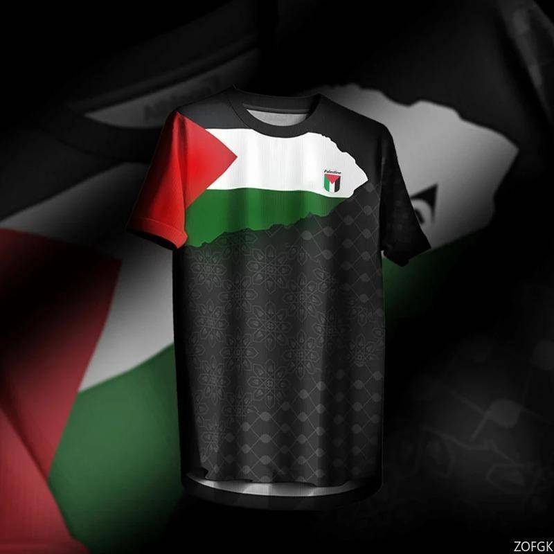 Herren T-Shirt Nationalflagge Bedrucktes T-Shirt Sommer Sport Herren- und Damen Kurzarm Lockeres T-Shirt XXXL von Joom DACH