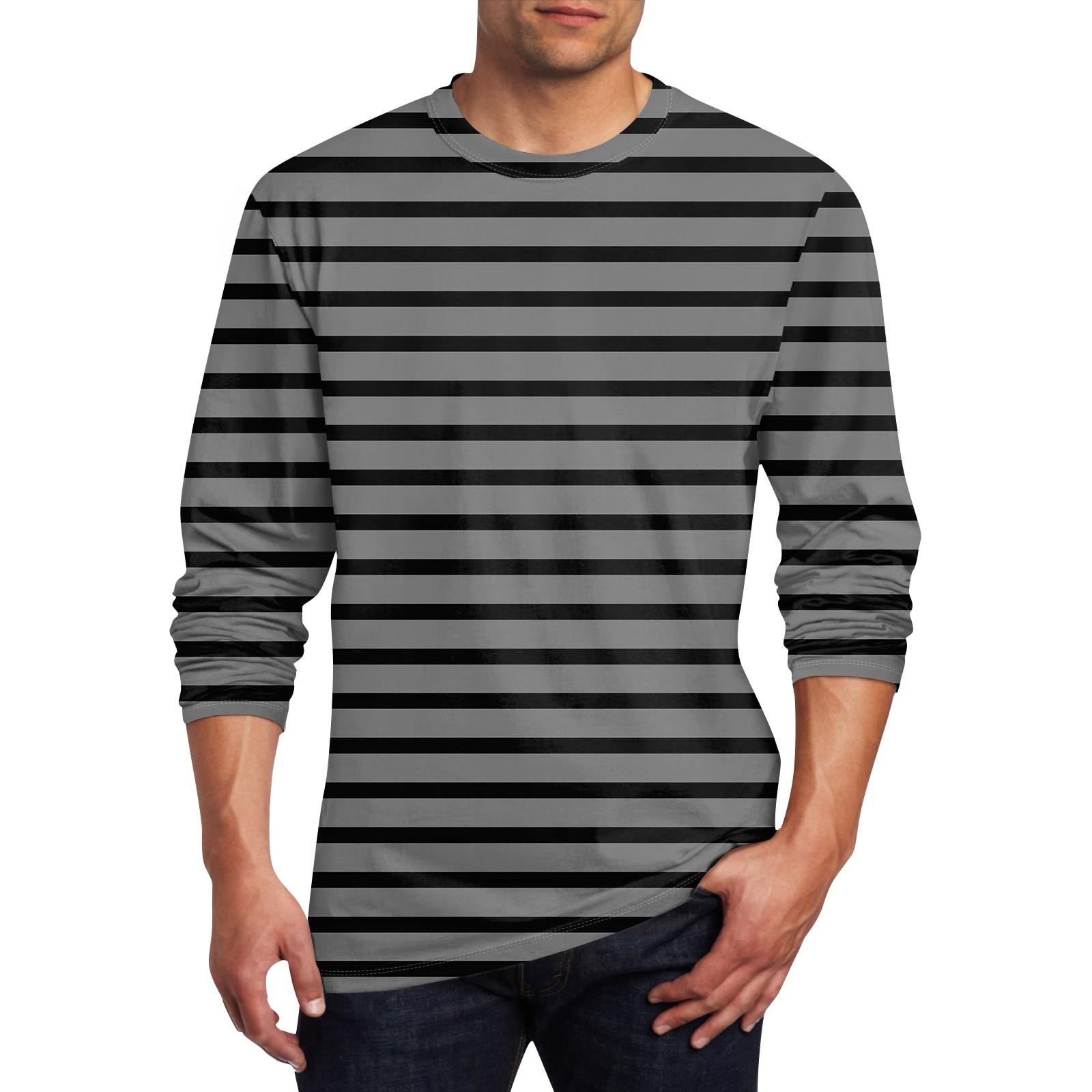 Herren T-Shirt O-Ausschnitt Kleidung Bekleidung Outdoor Langarm Print Mode Designer Vintage M schwarz Herren T-Shirt O-Ausschnitt Kleidung Bekleidung Outdoor Langarm Print Mode Designer Vintage M schwarz von Joom DACH