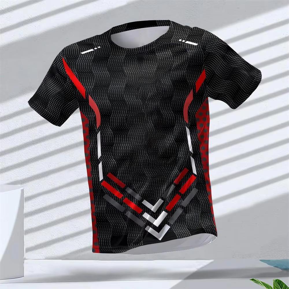 Herren T-Shirt Sommer Schnelltrocknend Atmungsaktiv Lässig Fitness Sport Kurzarm Rundhalsausschnitt Gym Sportbekleidung T-Shirt 5XL Herren T-Shirt Sommer Schnelltrocknend Atmungsaktiv Lässig Fitness Sport Kurzarm Rundhalsausschnitt Gym Sportbekleidung T-Shirt 5XL von Joom DACH