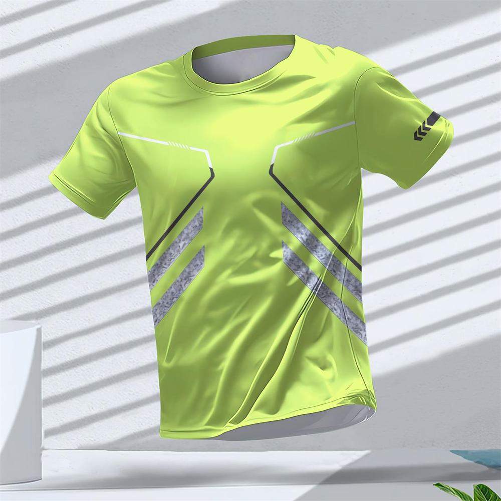 Herren T-Shirt Sommer Schnelltrocknend Atmungsaktiv Lässig Fitness Sport Kurzarm Rundhalsausschnitt Gym Sportbekleidung T-Shirt 6XL Herren T-Shirt Sommer Schnelltrocknend Atmungsaktiv Lässig Fitness Sport Kurzarm Rundhalsausschnitt Gym Sportbekleidung T-Shirt 6XL von Joom DACH