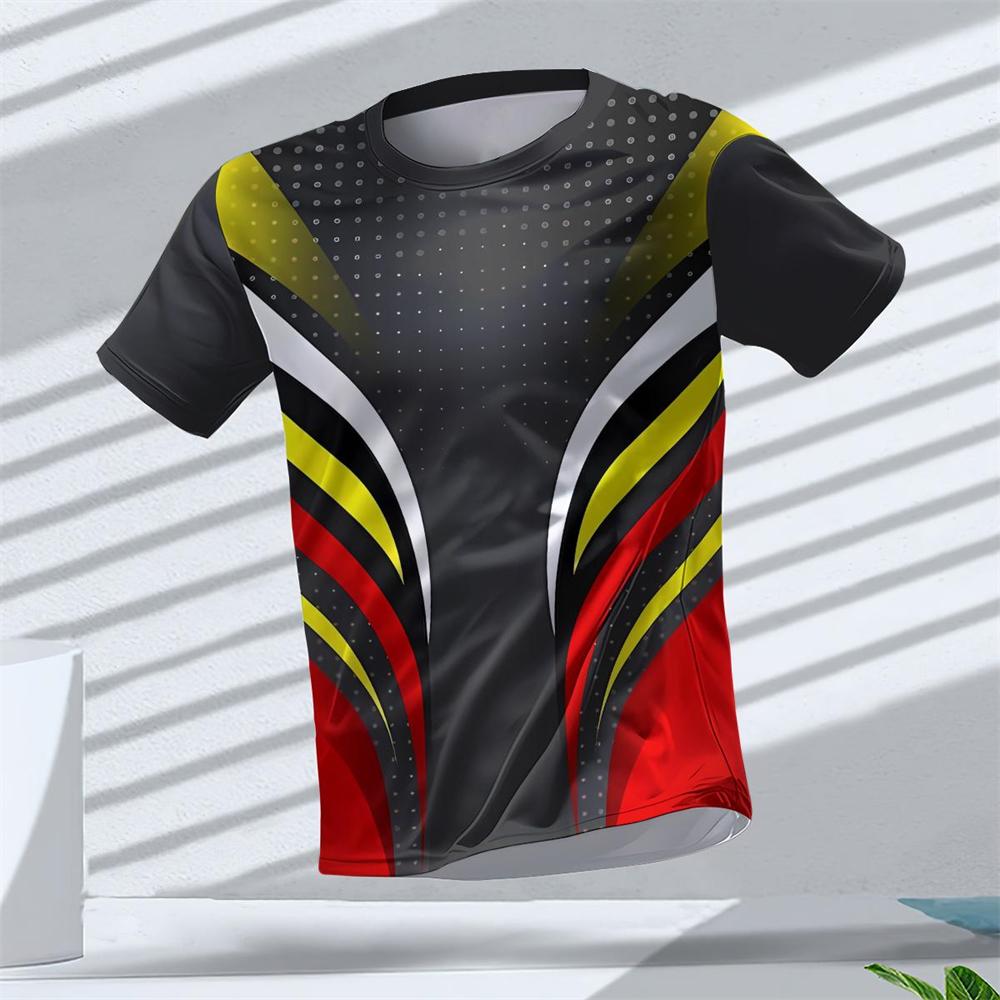 Herren T-Shirt Sommer Schnelltrocknend Atmungsaktiv Lässig Fitness Sport Kurzarm Rundhalsausschnitt Gym Sportbekleidung T-Shirt 6XL Herren T-Shirt Sommer Schnelltrocknend Atmungsaktiv Lässig Fitness Sport Kurzarm Rundhalsausschnitt Gym Sportbekleidung T-Shirt 6XL von Joom DACH