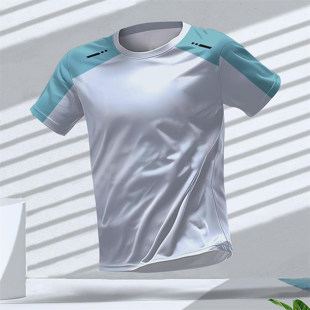 Herren T-Shirt Sommer Schnelltrocknend Atmungsaktiv Lässig Fitness Sport Kurzarm Rundhalsausschnitt Gym Sportbekleidung T-Shirt L Herren T-Shirt Sommer Schnelltrocknend Atmungsaktiv Lässig Fitness Sport Kurzarm Rundhalsausschnitt Gym Sportbekleidung T-Shirt L von Joom DACH