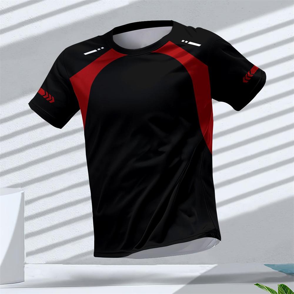Herren T-Shirt Sommer Schnelltrocknend Atmungsaktiv Lässig Fitness Sport Kurzarm Rundhalsausschnitt Gym Sportbekleidung T-Shirt M Herren T-Shirt Sommer Schnelltrocknend Atmungsaktiv Lässig Fitness Sport Kurzarm Rundhalsausschnitt Gym Sportbekleidung T-Shirt M von Joom DACH