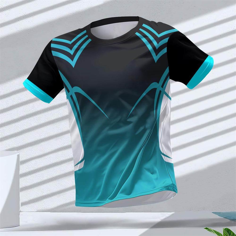 Herren T-Shirt Sommer Schnelltrocknend Atmungsaktiv Lässig Fitness Sport Kurzarm Rundhalsausschnitt Gym Sportbekleidung T-Shirt XXL Herren T-Shirt Sommer Schnelltrocknend Atmungsaktiv Lässig Fitness Sport Kurzarm Rundhalsausschnitt Gym Sportbekleidung T-Shirt XXL von Joom DACH