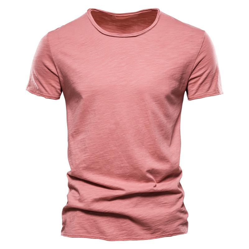 Herren-T-Shirt aus 100 % Baumwolle, lässig, weich, Fitness, Sommer, dünne T-Shirts, Herren-Hauskleidung, O-Ausschnitt, kurzärmelig, einfarbiges T-Shirt für Männer XXL rot Herren-T-Shirt aus 100 % Baumwolle, lässig, weich, Fitness, Sommer, dünne T-Shirts, Herren-Hauskleidung, O-Ausschnitt, kurzärmelig, einfarbiges T-Shirt für Männer XXL rot von Joom DACH