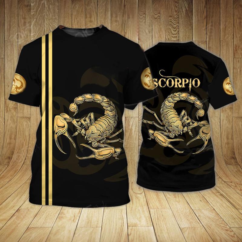 Herren T-Shirt mit Tiermotiv, 3D-Druck, Skorpion-Grafik, Top, lustige T-Shirts, Mode, lässig, männlich, Streetwear, übergroße Herrenkleidung L Herren T-Shirt mit Tiermotiv, 3D-Druck, Skorpion-Grafik, Top, lustige T-Shirts, Mode, lässig, männlich, Streetwear, übergroße Herrenkleidung L von Joom DACH