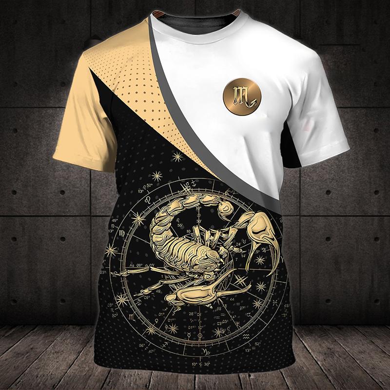 Herren T-Shirt mit Tiermotiv, 3D-Druck, Skorpion-Grafik, Top, lustige T-Shirts, Mode, lässig, männlich, Streetwear, übergroße Herrenkleidung M Herren T-Shirt mit Tiermotiv, 3D-Druck, Skorpion-Grafik, Top, lustige T-Shirts, Mode, lässig, männlich, Streetwear, übergroße Herrenkleidung M von Joom DACH