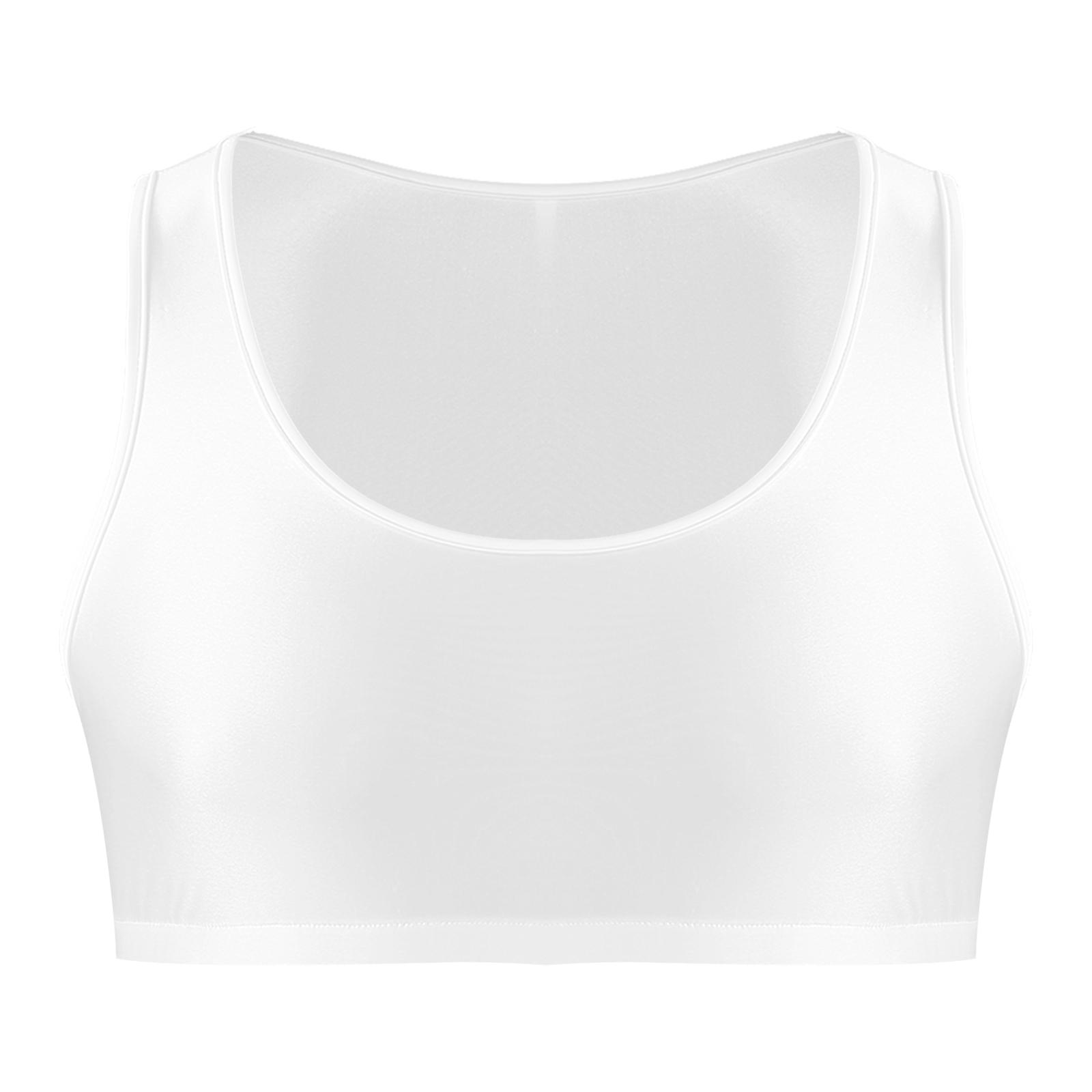 Herren Tank Top mit V-Ausschnitt, ärmellos, Y-Rücken, Muskelshirt, Halb-Crop, T-Shirt, Fitness, Fitnessstudio, Sport-BH, Weste L weiß von Joom DACH