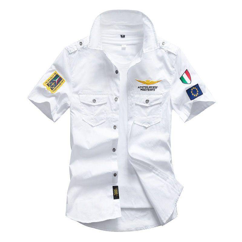 Herren Taschen Hemden Sommer Kurzarmhemd Lässig Grün Frühling XXL weiß von Joom DACH