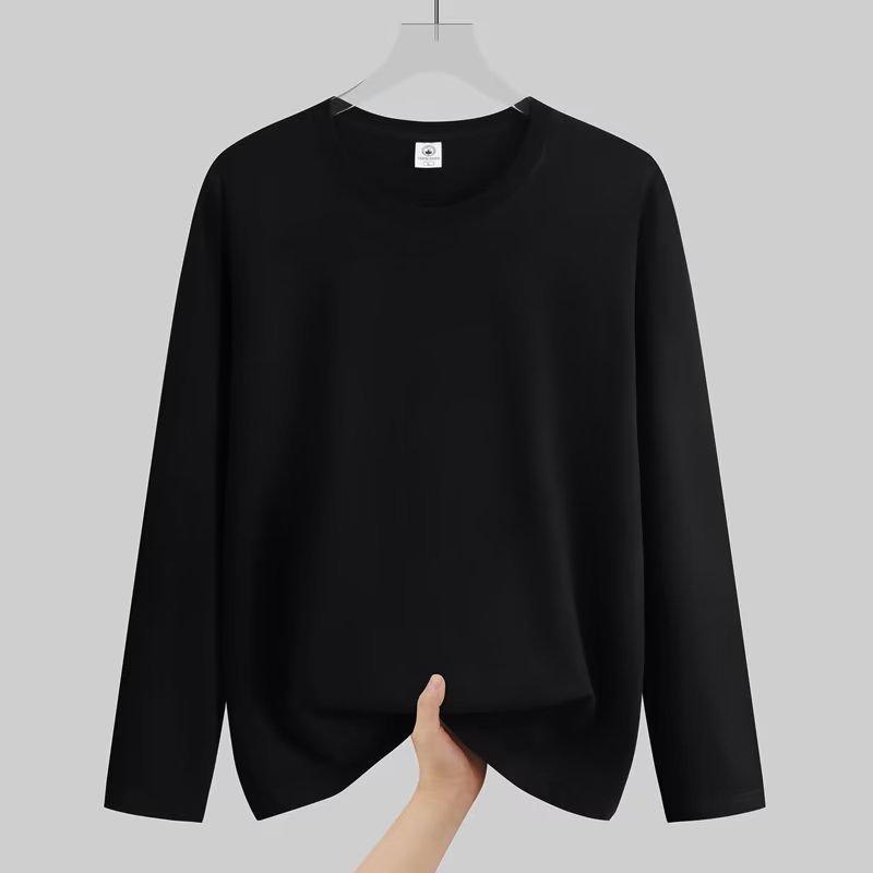 Herren Trendiges Langarm-T-Shirt - Frühling/Herbst Locker sitzende Basisschicht 3XL von Joom DACH