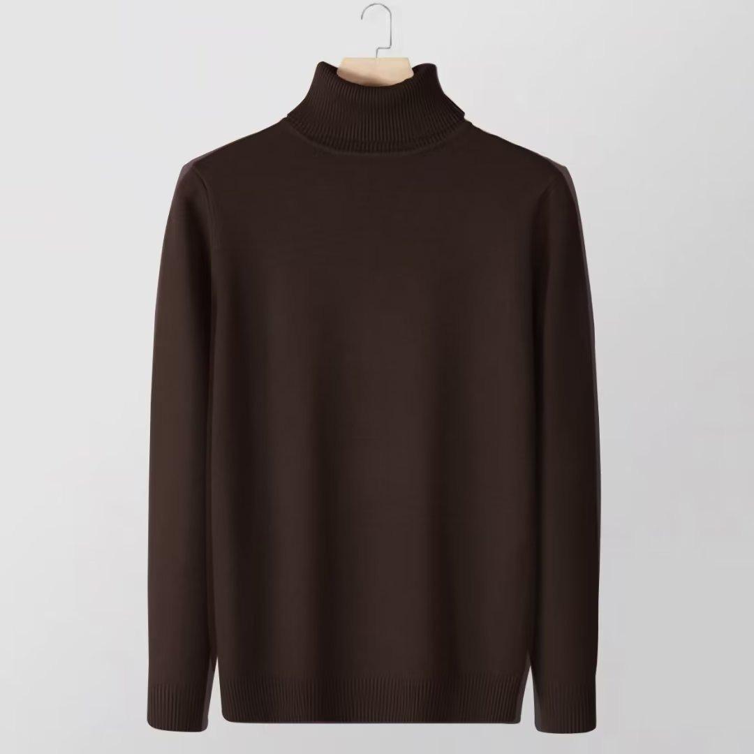 Herren Trendmarken Rollkragenpullover - Locker, Warm, Dick, für Herbst/Winter 4XL von Joom DACH