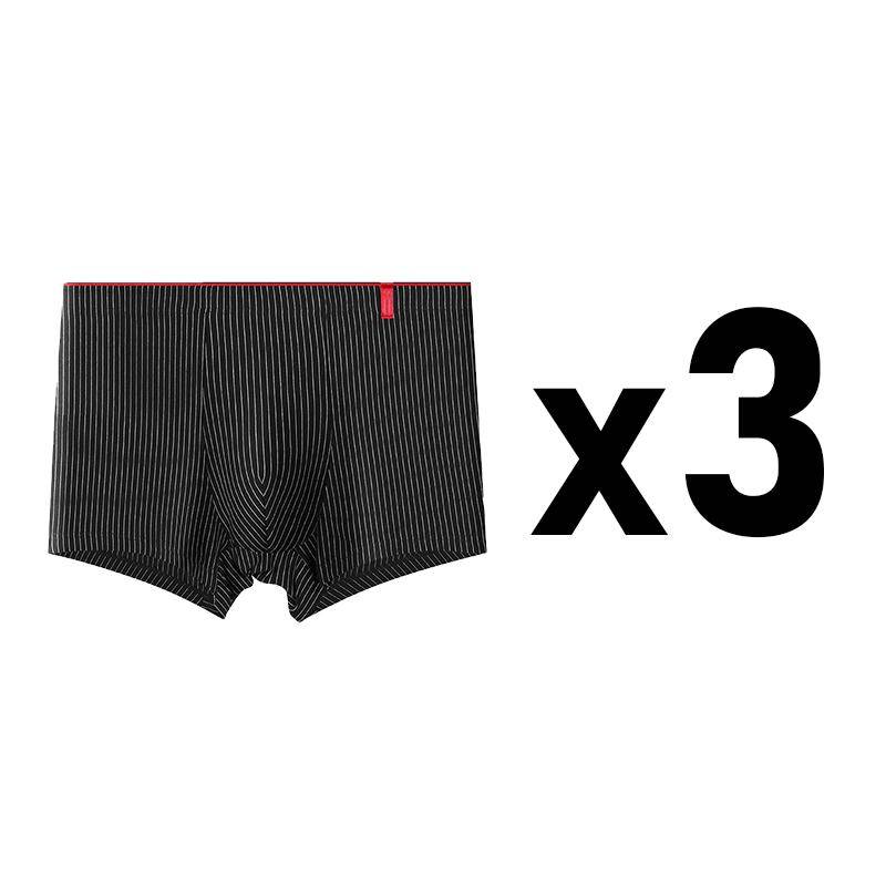 Herren Übergröße Slips Streifen Boxershorts Boxer Bequem Baumwolle Herren Slip Unterwäsche Shorts L-4XL 2XL orange von Joom DACH