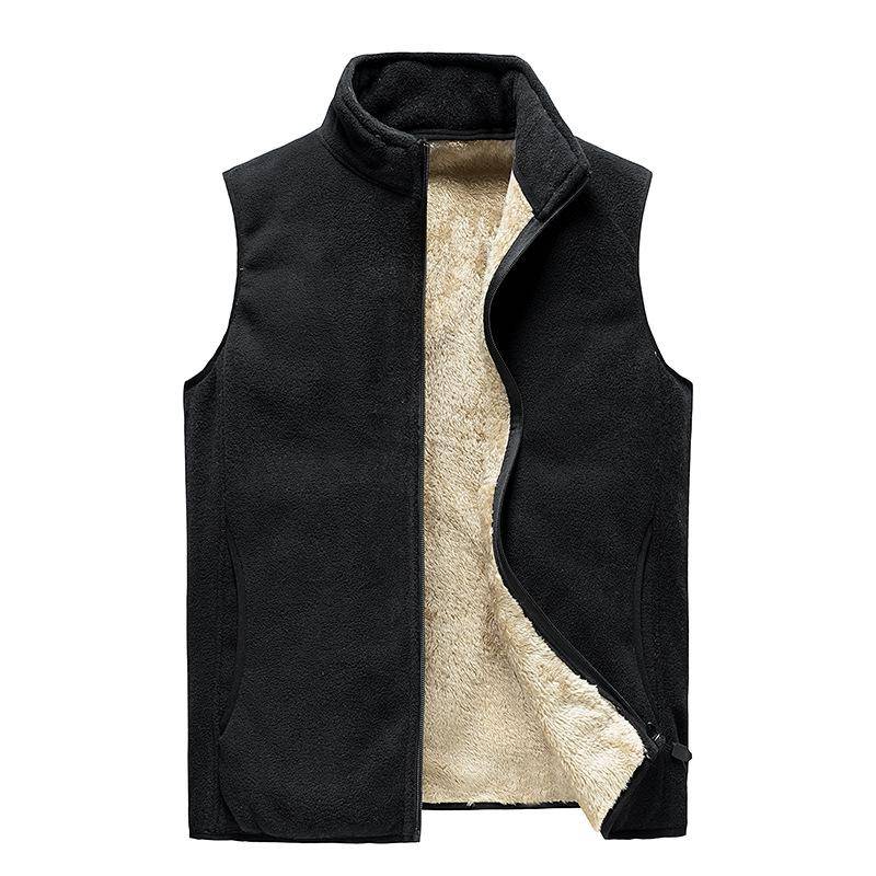 Herren Übergröße Weste Herbst und Winter Verdickte Warme Stehkragen Weste Ärmelloses Lässiges Oberteil Reißverschlussweste 8XL Herren Übergröße Weste Herbst und Winter Verdickte Warme Stehkragen Weste Ärmelloses Lässiges Oberteil Reißverschlussweste 8XL von Joom DACH