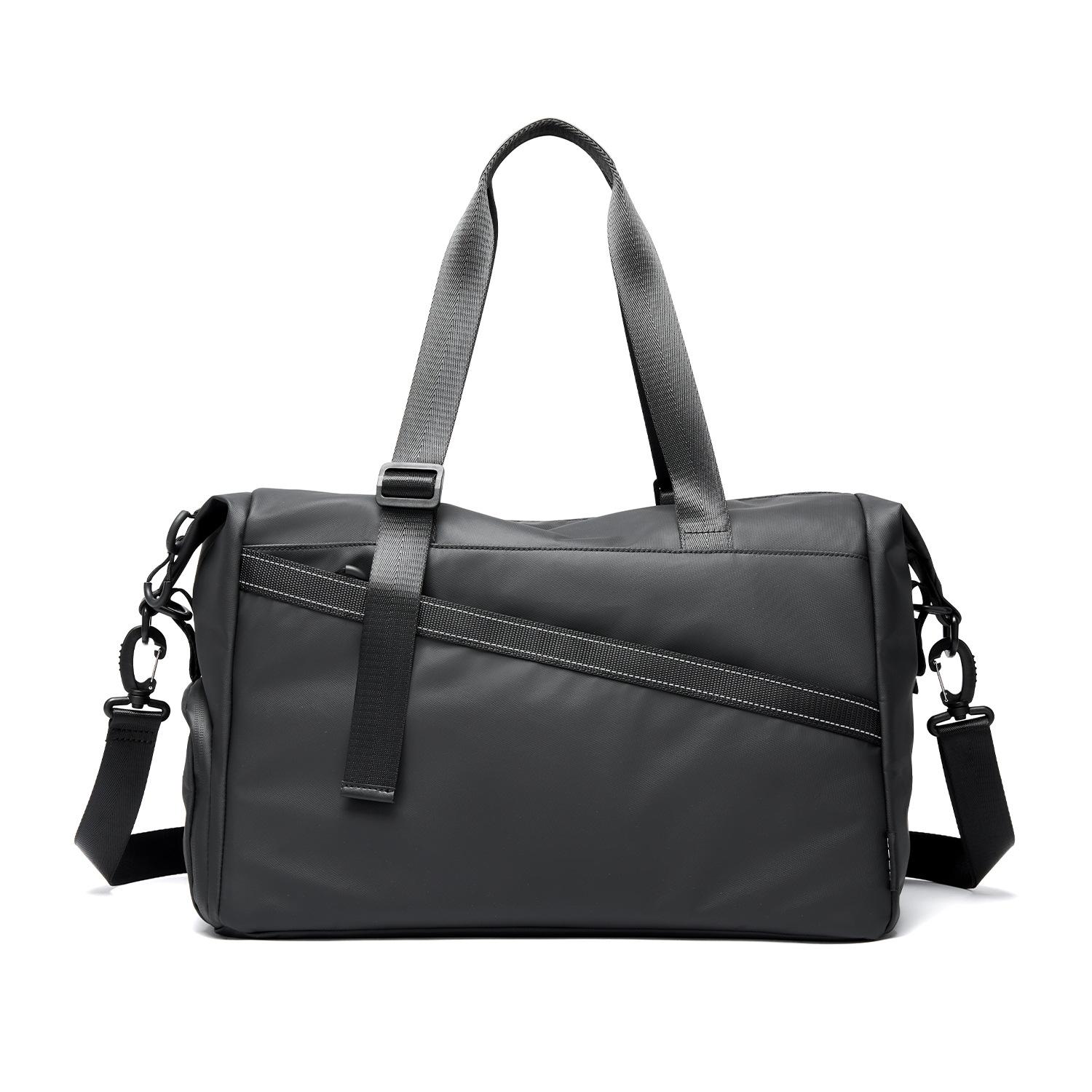 Herren Umhängetasche Sport Fitness Tasche Trocken Nass Trennung Kurztrip Tasche Damen Leichte Reisetasche Schultertasche schwarz von Joom DACH